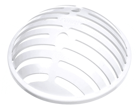 ZURN PARTS Zurn P1900-SEMI-DOME Plastic Dome Strainer - SKU ZURNP1900-SEMI-DOME