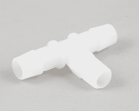 ACCUTEMP PARTS Accutemp AT0P-2704-1 Pvdf Tee 1/4NPT X 1/2 Barb - SKU ACCAT0P-2704-1