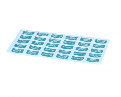ANTUNES PARTS Antunes 1001290 Label Arbys Food - SKU AJA1001290