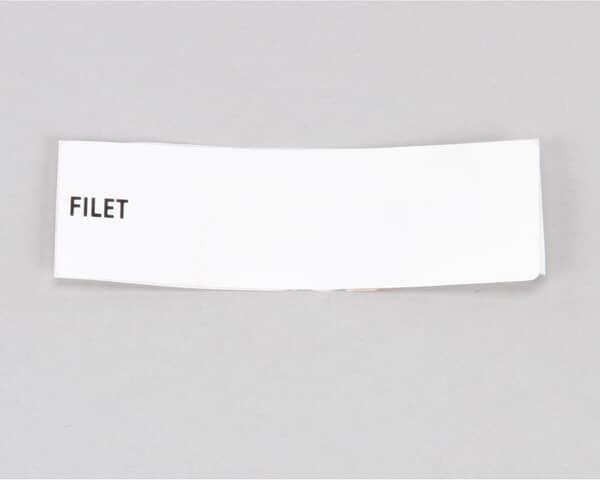ANTUNES PARTS Antunes 1001369 Label Fillet - SKU AJA1001369