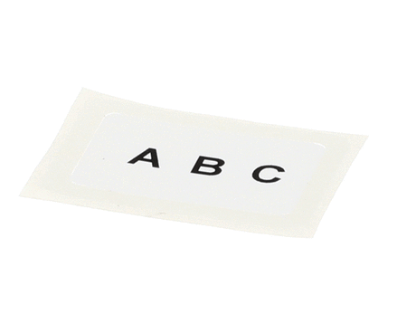 ANTUNES PARTS Antunes 1001434 Label Thermocouple - SKU AJA1001434