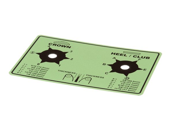 ANTUNES PARTS Antunes 1001590 Green Compressor Label Vct - SKU AJA1001590