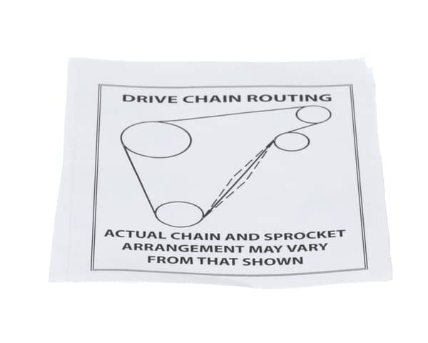 ANTUNES PARTS Antunes 1001592 Label Chain Routing - SKU AJA1001592