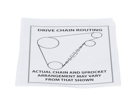 ANTUNES PARTS Antunes 1001592 Label Chain Routing - SKU AJA1001592