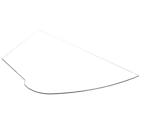 ALTO SHAAM PARTS Alto Shaam GL-26035 Glass End 3/16 Clear Tempered - SKU ALTGL-26035
