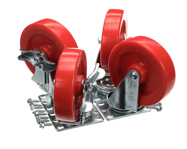 AMERICAN RANGE A35117 CASTERS SET(4)5 2 WITH BRAKE