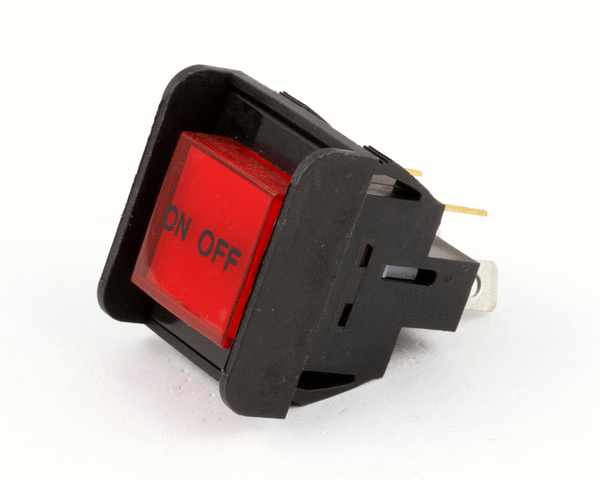 APW WYOTT 1301603 SWITCH  LIGHTED RED PUSHBUTTON
