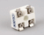 APW WYOTT PARTS APW Wyott 2E-95000033 Terminal Block Ceramic 2 Pol - SKU APW2E-95000033