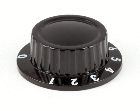 APW WYOTT PARTS APW Wyott 2R-56505 Knob Black Plain (1 To 10) - SKU APW2R-56505