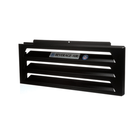BEVERAGE AIR PARTS Beverage Air 44B31S310D-01 Grille Assembly - Black LV12H - SKU BEV44B31S310D-01
