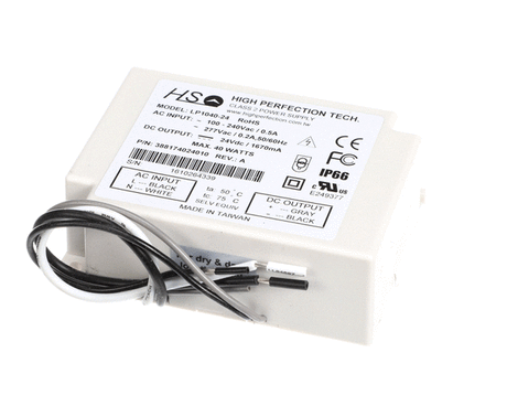 BEVERAGE AIR PARTS Beverage Air 503-292D-01 Power Supply 2 Strip Elio LED 40W - SKU BEV503-292D-01