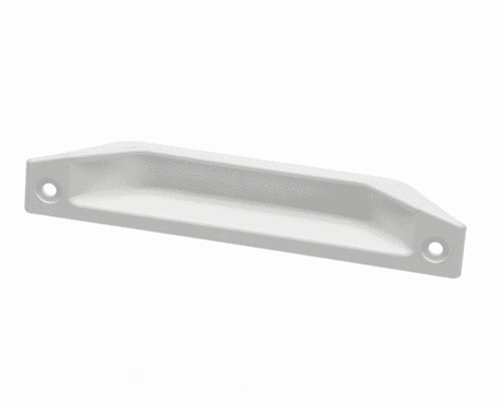 BEVERAGE AIR PARTS Beverage Air 710-037D-02 Door Handle - Hinge Door White Lv - SKU BEV710-037D-02