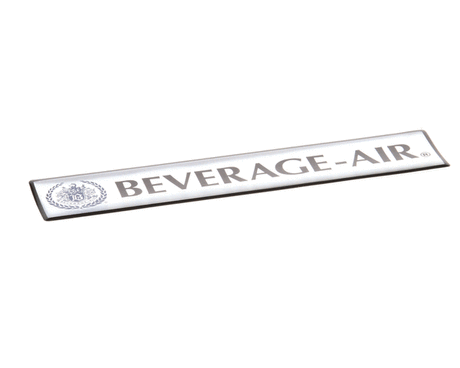 BEVERAGE AIR PARTS Beverage Air 806-313B-01 Nameplate - Beverage-Air Large - SKU BEV806-313B-01