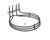 BKI PARTS BKI C0156 Element Circular Heating 208 - SKU BKIC0156