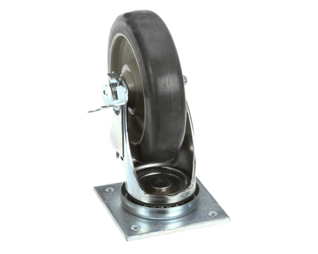 BKI C0432 CASTER  W/TOP PLATE 5   WITH BRAKE