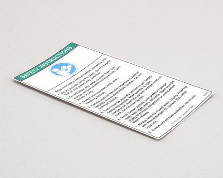 BKI PARTS BKI N0345 Decal Hook Lid Instructions - SKU BKIN0345