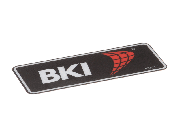 BKI PARTS BKI N0517 Decal BKI Logo Adhesive Back - SKU BKIN0517