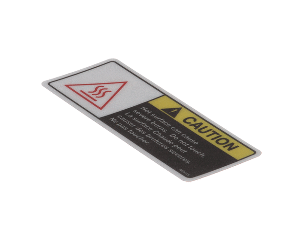 BKI PARTS BKI N0645 Decal Caution Hot With French - SKU BKIN0645