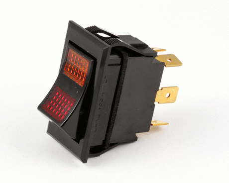 BKI PARTS BKI S0104 Switch Rkr Dpdt 15A 250V Lamp - SKU BKIS0104