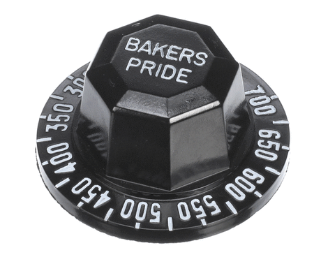 BAKERS PRIDE PARTS Bakers Pride AS-S1053A Knob; Thermostat; 300-650 F - SKU BKPAS-S1053A