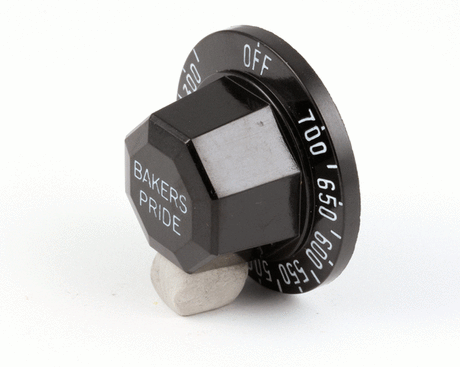 BAKERS PRIDE S1053X KNOB; THERMOSTAT; 300-650 F
