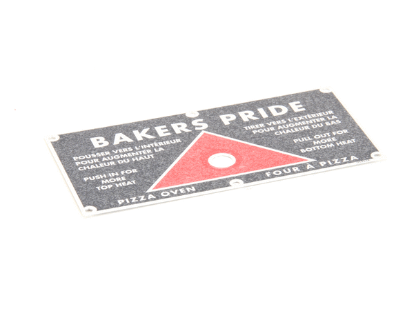 BAKERS PRIDE PARTS U1224A - SKU BKPU1224A