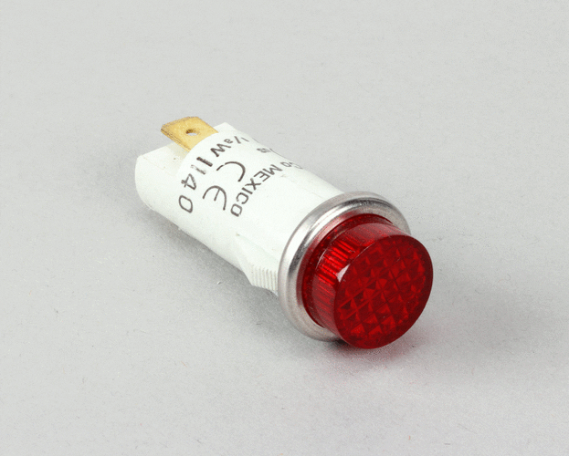 BLODGETT PARTS Blodgett 15673 Light Ind. 125V Red Round - SKU BL15673