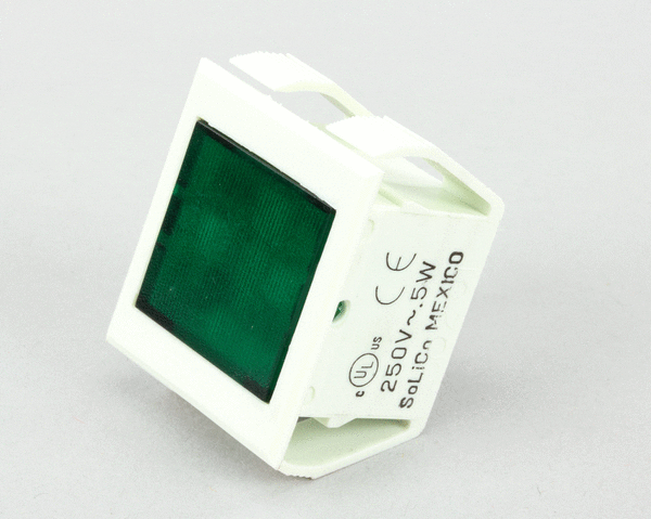 BLODGETT PARTS Blodgett R1318 Light Ind. 250V Green Rect. - SKU BLR1318