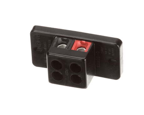 BUNN PARTS Bunn 01106.0001 Terminal Block 2 Pole-Red/Blk - SKU BU01106.0001