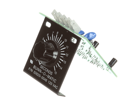 BUNN PARTS Bunn 02620.1046 Control Board Assembly Timer 1M 120V 3B - SKU BU02620.1046
