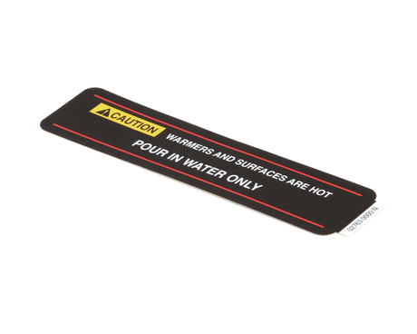 BUNN PARTS Bunn 02763.0000 Decal Caution-Hot Surf/Pourin - SKU BU02763.0000