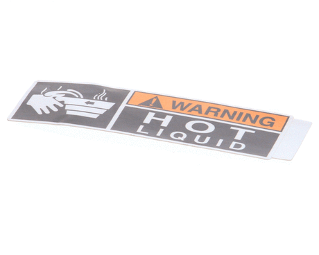 BUNN PARTS Bunn 03409.0000 Decal Warning-Hot Liquid - SKU BU03409.0000