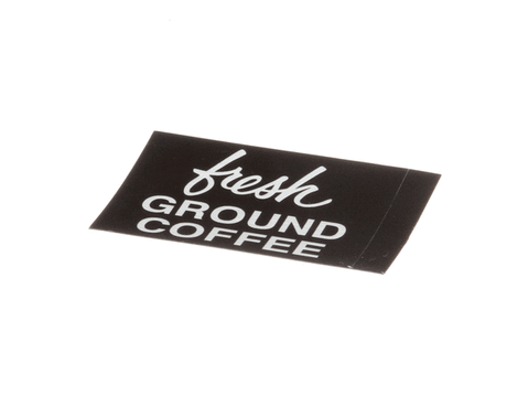 BUNN PARTS Bunn 11062.0000 Decal Fresh Ground Coffee - SKU BU11062.0000