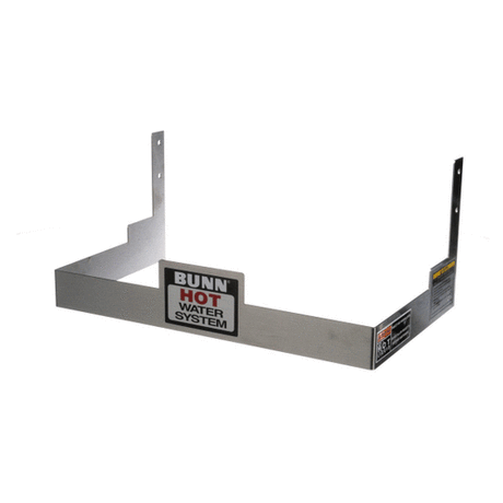 BUNN PARTS Bunn 12549.1001 Bracket Kit Retaining W/Decal- Side Mnt - SKU BU12549.1001