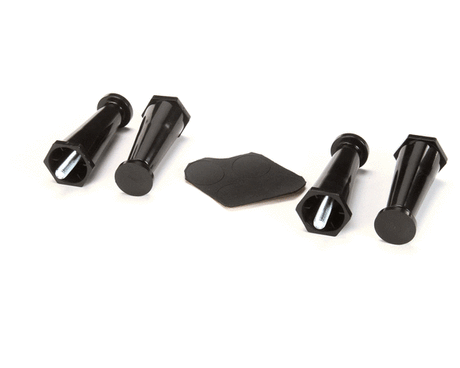 BUNN PARTS Bunn 13255.0001 Kit LEG-4.0 Adj Blk Plastic - SKU BU13255.0001