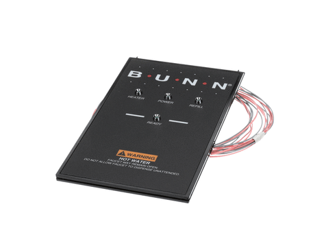 BUNN PARTS Bunn 21112.1002 Panel Assembly W/Ind Lamps (H10X) - SKU BU21112.1002