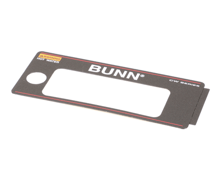 BUNN PARTS Bunn 22289.0002 Decal Cont Panelcw(faucet) - SKU BU22289.0002