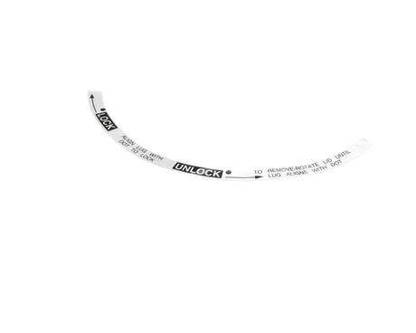 BUNN PARTS Bunn 26803.0000 Decal Lock-Unlock - SKU BU26803.0000