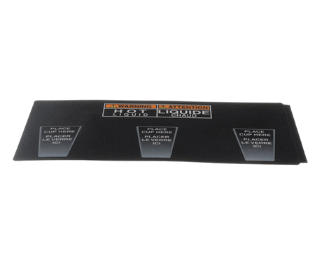 BUNN PARTS Bunn 28328.7013 Decal Cup Placement IMIX-3 Pc Eng/Fre - SKU BU28328.7013