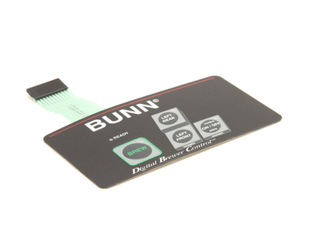 BUNN PARTS Bunn 29006.0001 Switch Membrane 3-WARMER Left - SKU BU29006.0001