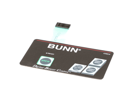 BUNN PARTS Bunn 29006.0013 Switch Memb 3-WARMER Right Esd - SKU BU29006.0013