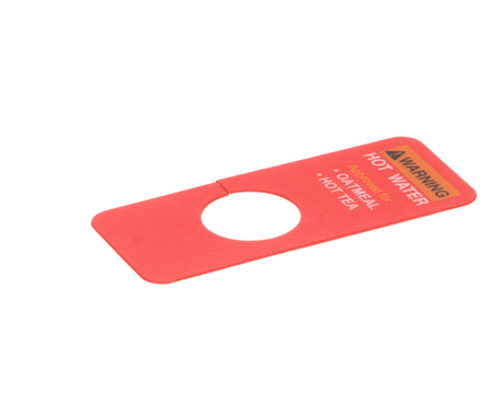 BUNN PARTS Bunn 29007.0003 Decal Hot Water Mcdonalds - SKU BU29007.0003