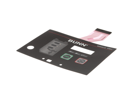 BUNN PARTS Bunn 29973.0000 Switch Membrane-Sngl Dbc Wfct - SKU BU29973.0000