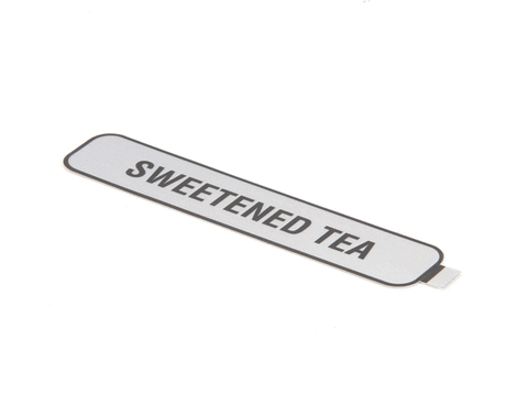 BUNN PARTS Bunn 29989.0000 Decal Sweetened Tea - SKU BU29989.0000