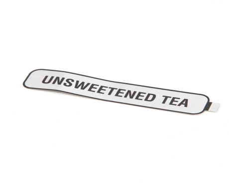 BUNN PARTS Bunn 29989.0001 Decal Unsweetened Tea - SKU BU29989.0001