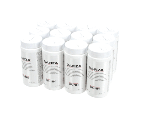 BUNN PARTS Bunn 36000.1188 Clean Tablets Cafiza 12/CASE - SKU BU36000.1188