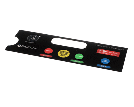 BUNN PARTS Bunn 36367.0056 Overlay For Mcd Tea Brewer - SKU BU36367.0056