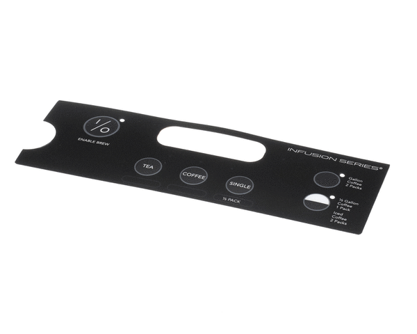 BUNN PARTS Bunn 36367.0063 Overlay Coffee/Tea (Bk) - SKU BU36367.0063