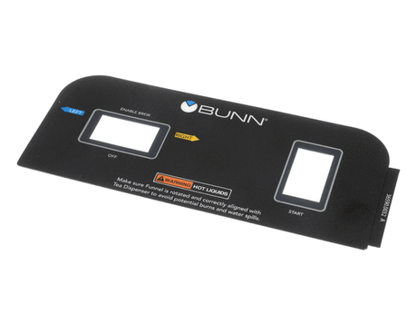BUNN PARTS Bunn 36590.0032 Decal Cont Pnl Dual Dilu - SKU BU36590.0032