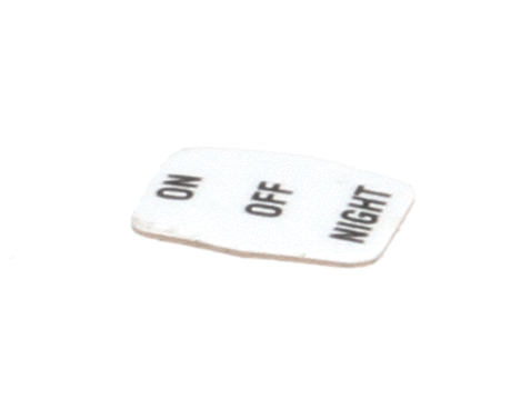 BUNN PARTS Bunn 37193.0000 Decal On/Off/Night Imix - SKU BU37193.0000